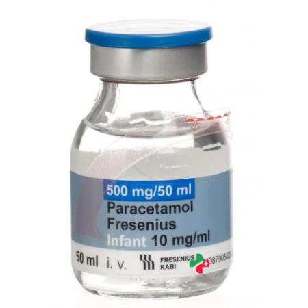 Paracetamol Fresenius Inf L&ouml;s 500 mg/50ml child 10 x 50 ml - PrimeCare Global